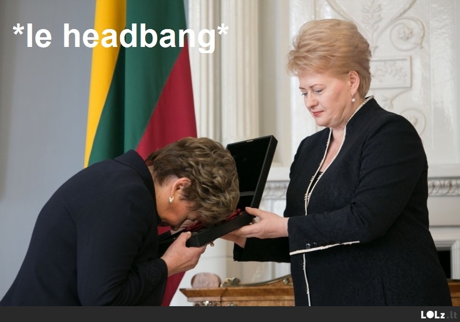 Le headbang