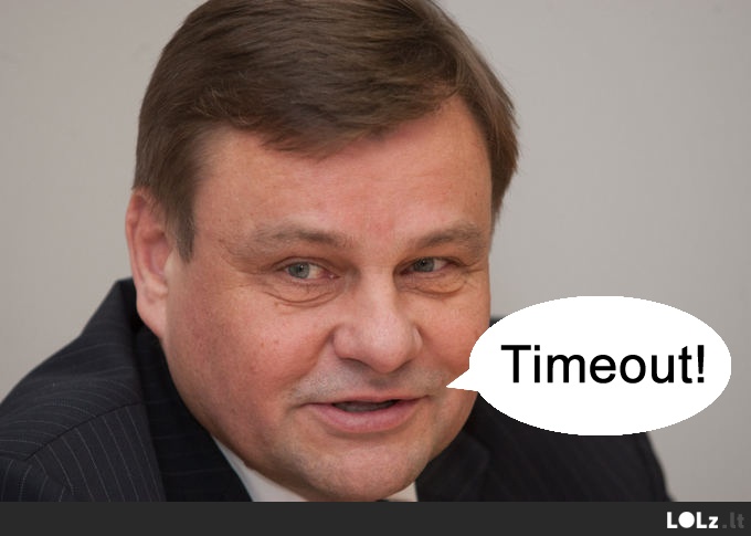 VU komanda prašo pertraukėlės