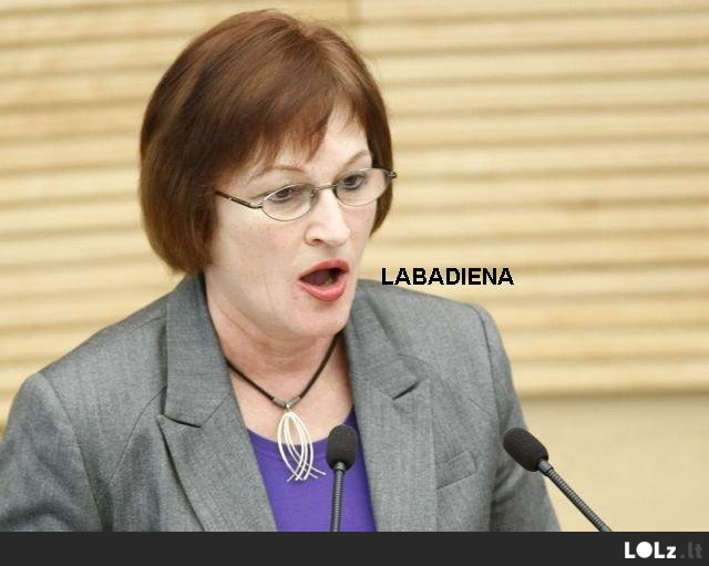 Birutė at her best.
