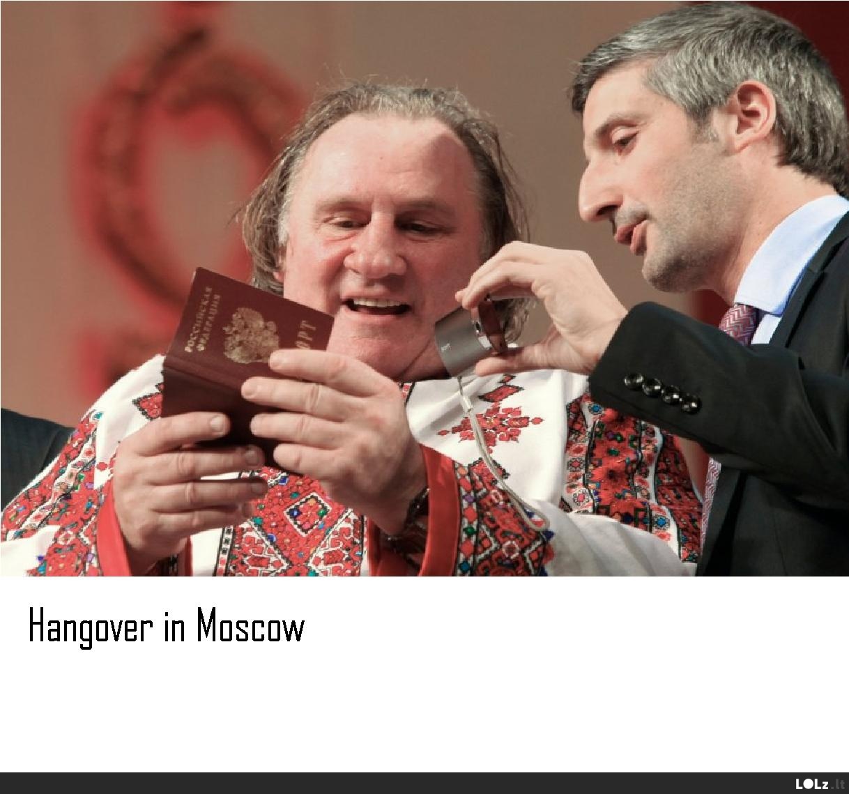 Hangover In Moscow