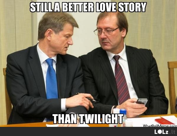Still a better love story then twilight