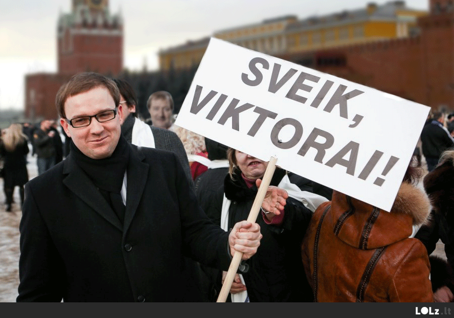 Darbo liaudis renkasi į protestą Lenino aikštėj