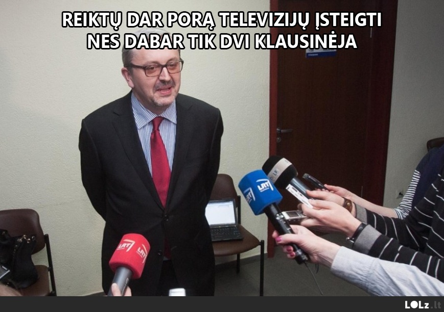 Tegyvuoja vadovas: stegiam televizijas